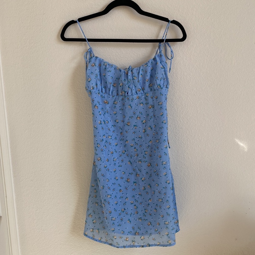 Princess Polly Hilda blue mini dress - Picture 4 of 7